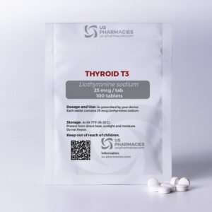 THYROID T3 25mcg – 100 Tablets UP